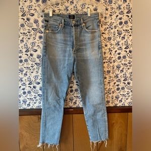 Citizens of Humanity Olivia Crop High Rise Slim Ankle. Size 26
